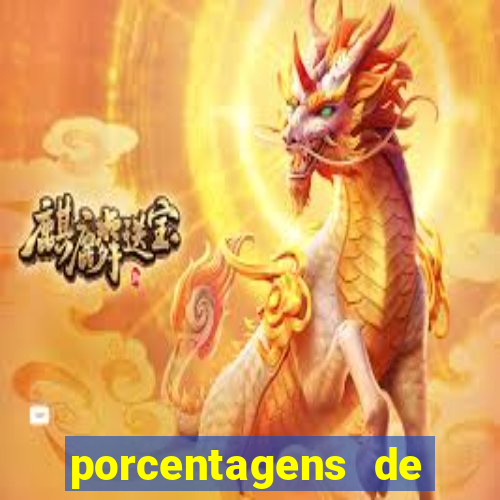 porcentagens de jogos pagantes